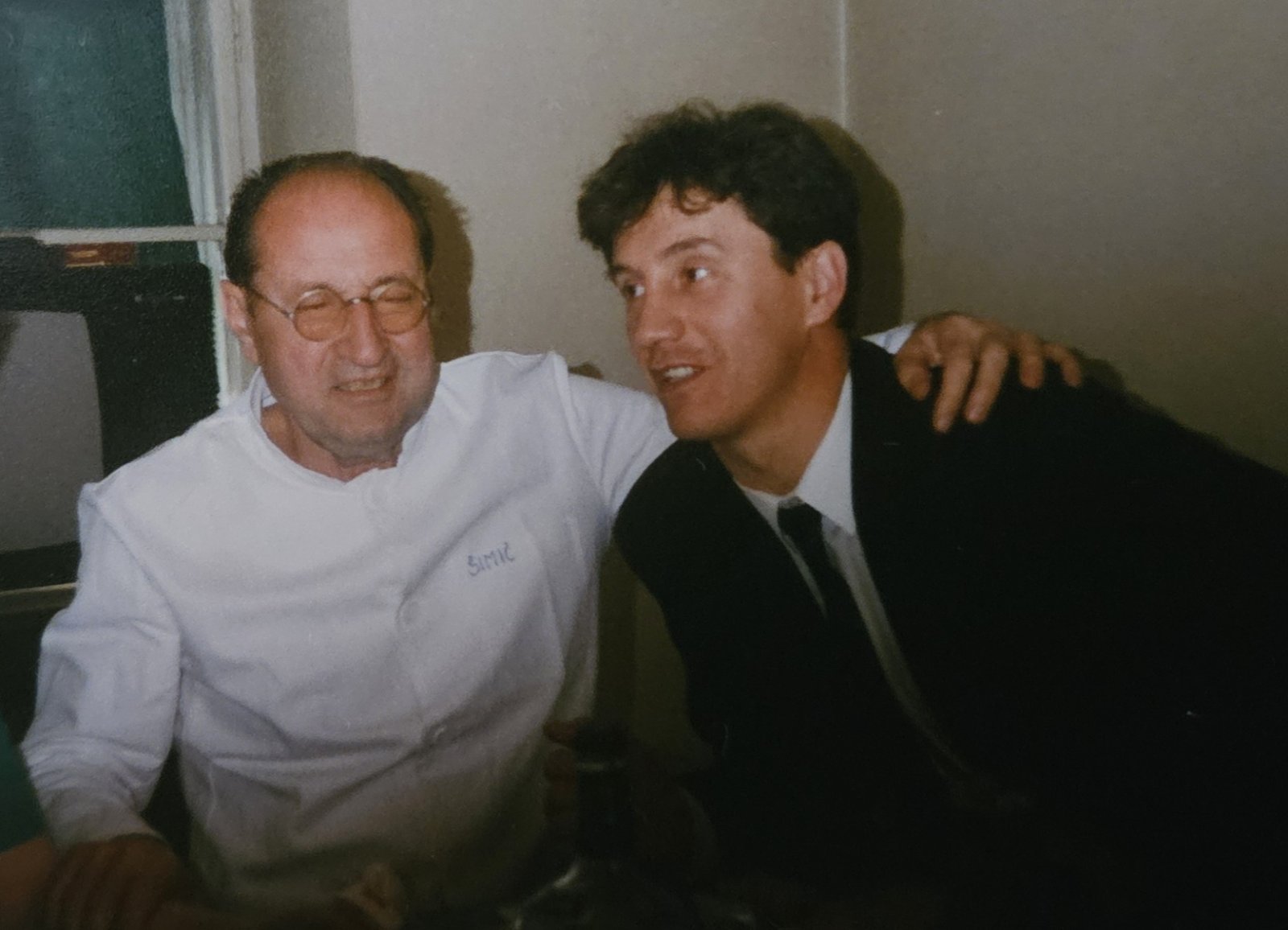 Dr Senad Sarić - odbrana specijalističkog ispita 1996. sa Prof. Šimić